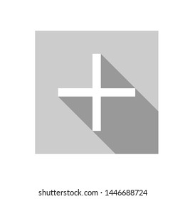 
Plus Icon - Vector Illustration Logo Template.