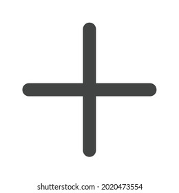 Plus icon vector image. Can also be used for Symbols. Suitable for mobile apps, web apps and print media.