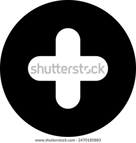 Plus Icon vector. Medical Plus icon. Add icon. Addition sign vector illustration design