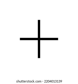Plus Icon vector for web and mobile app. Add plus sign and symbol