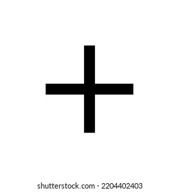 Plus Icon vector for web and mobile app. Add plus sign and symbol