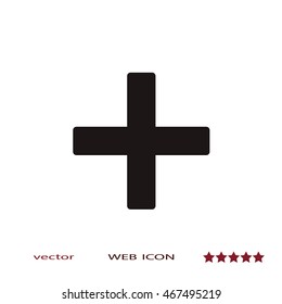 Plus icon , web design element