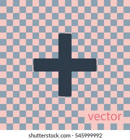 Plus icon , web design element