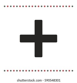 Plus icon , web design element