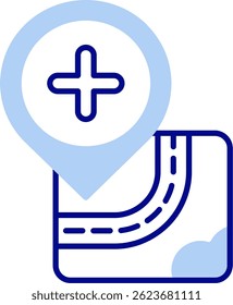 Plus Line vector Icon Design