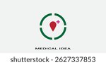 plus, medical colorful doctor simple logo vector