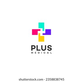 plus medical logo Design Template Vector icon