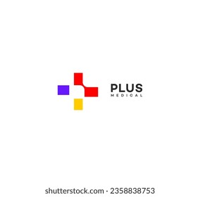 plus medical logo Design Template Vector icon
