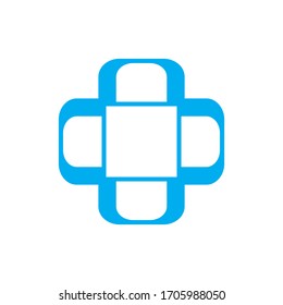 Vector de diseño de logotipo médico