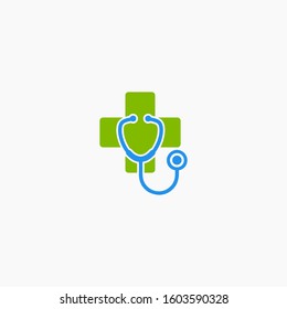plus medical logo simple premium