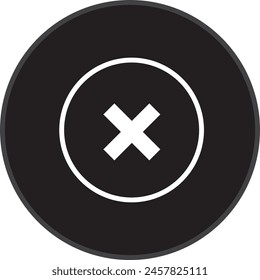 más menos dividir e icono de multiplicación en una forma de círculo