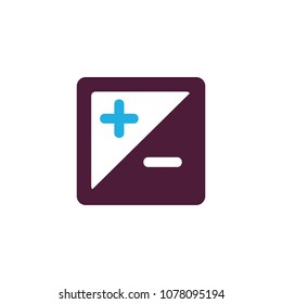 Plus Minus Icon Design