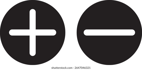 plus, minus icon red green vector design, plus minus icon vector symbol illustration.
