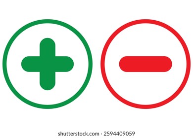 Plus, Minus symbol  Calculator icon vector design eps 10 