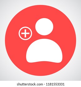 plus people vector icon 10 eps