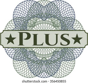 Plus rosette
