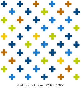 plus seamless pattern , vector background texutre