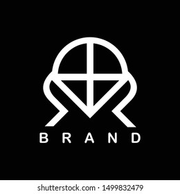 Plus sign or abstract simple logo with line concept