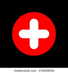 plus sign healthcare vector - medical symbol