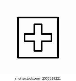 plus sign icon sign vector