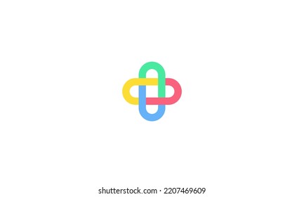 Plus sign logo template. Medical healthcare hospital Icon.