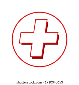 plus sign in the middle of a circle