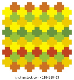 Plus sign pattern vector