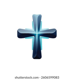 a plus sign symbol design graphic illustration icon for Healthcare Industry