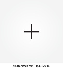 plus single icon design vector illustration