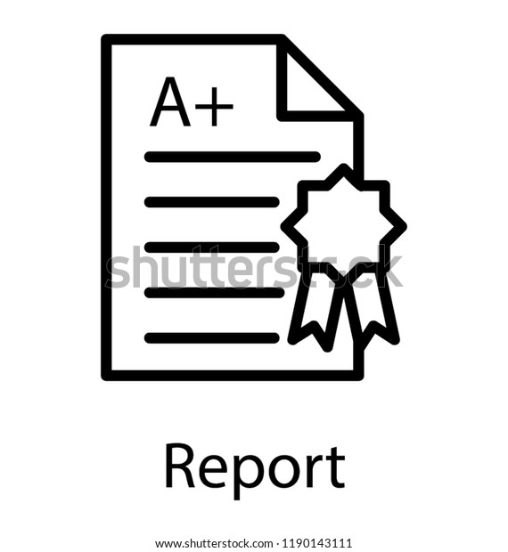 A plus student report card grade class rating\
review evaluation