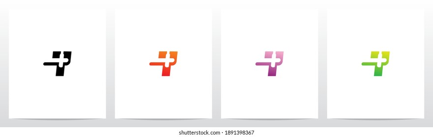 Plus Symbol für Logo-Design Y
