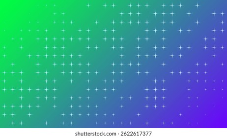 Plus Symbols Pattern. Abstract Technology Background. Vector Illustration