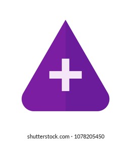Plus vector icon