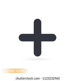 Plus vector icon