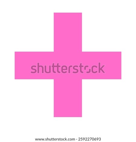 plus vector illustration geometry shapes element design icon