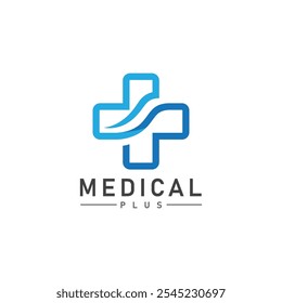 plus vector medical health template illustration icon