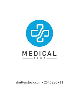 plus vector medical health template illustration icon