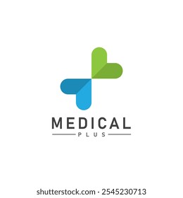 plus vector medical health template illustration icon