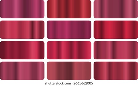 Plush velvet gradient collection in deep purples and rich wine tones, offering a luxurious feel for premium branding, elegant packaging, and opulent digital designs.