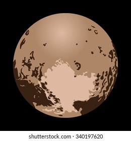 Pluto dwarf planet realistic