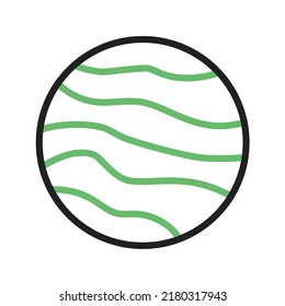 Pluto icon vector image. Can also be used for Space. Suitable for mobile apps, web apps and print media.