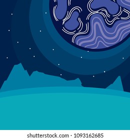 Pluto planet seen from ground