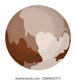 pluto planet space outer icon