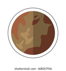 pluto planet space shadow