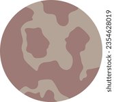 Pluto Vector Planet Astronomy Illustration