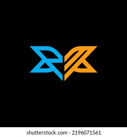PM letter logo creative design with vector graphic, PM simple and modern logo.