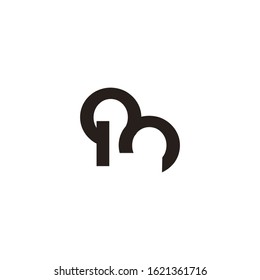pm letter vector logo design