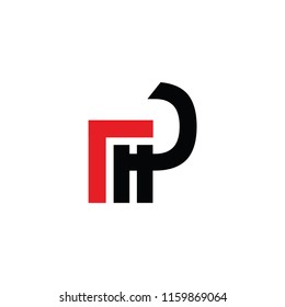 pm letter vector logo. pw letter vector logo