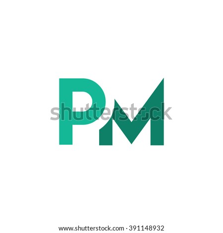 Pm Logo Stock Vector (Royalty Free) 391148932 - Shutterstock