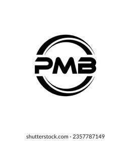 PMB Logo Design, Inspiration für eine einzigartige Identität. Modernes Eleganz und kreatives Design. Markieren Sie Ihren Erfolg mit dem Markieren dieses Logos.